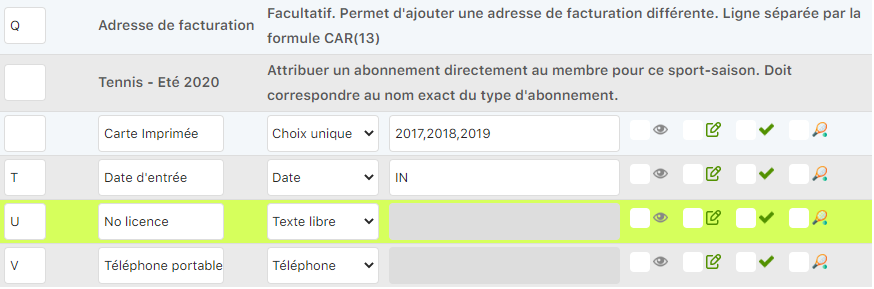 Aide pour la structure - partie 2