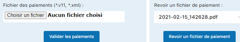 Bouton Choisir un fichier
